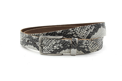 Dames riem met slangen print