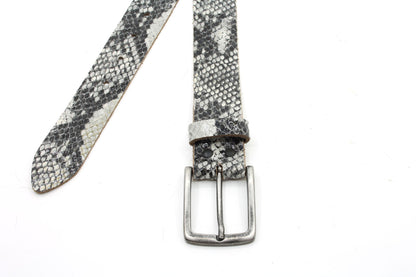 Dames riem met slangen print