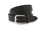 heren extra lange riem bruin leer 3.5 cm