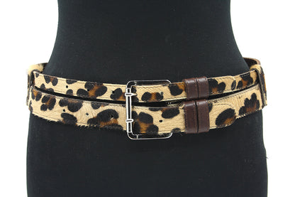 Dames heupriem bruin luipaard