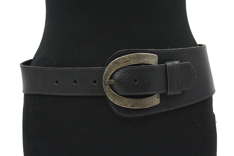 Dames afhang riem zwart