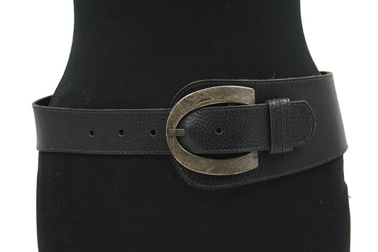 Dames afhang riem zwart