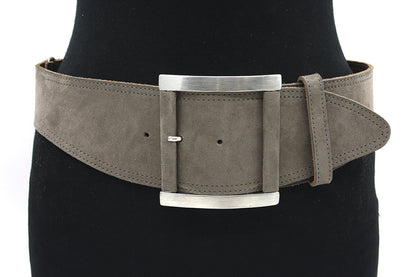 Dames afhangriem zwart croco - Copy