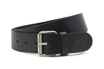 dames jeans riem zwart leer 5 cm