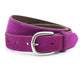 Dames riem hair-on purper