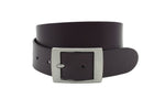 dames jeans riem zwart leer 4 cm