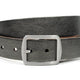 Dames riem pewter
