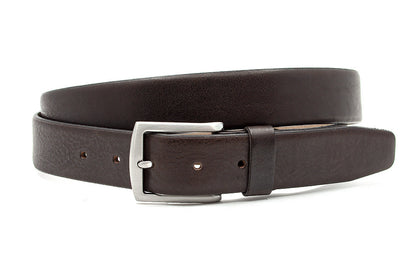 heren basic riem bruin leer 3.5 cm