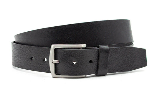 Stoere jeans riem zwart