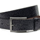 Jeans riem met croco print