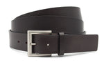 heren extra lange riem bruin leer 4 cm