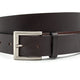 Stoere jeans riem bruin