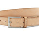 Leuke nubuck riem naturel