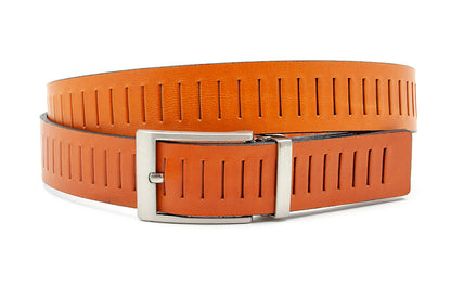 Echt lerenriem cognac