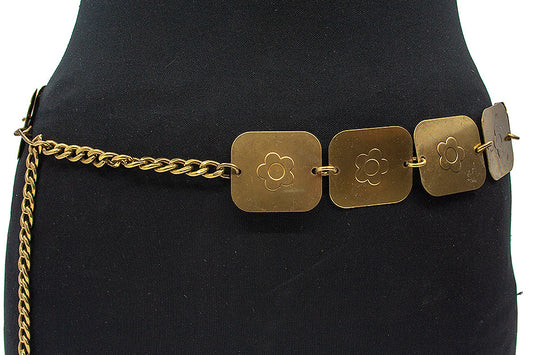 Kettingceintuur brons