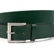 Heren jeansriem groen