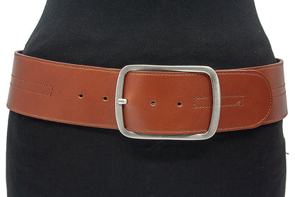 Brede heupriem cognac