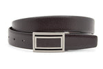 heren jeans riem bruin leer 3 cm