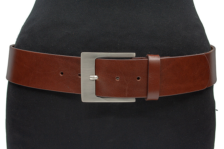 Dames heupriem rood bruin