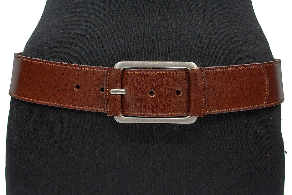 Dames heupriem rood bruin