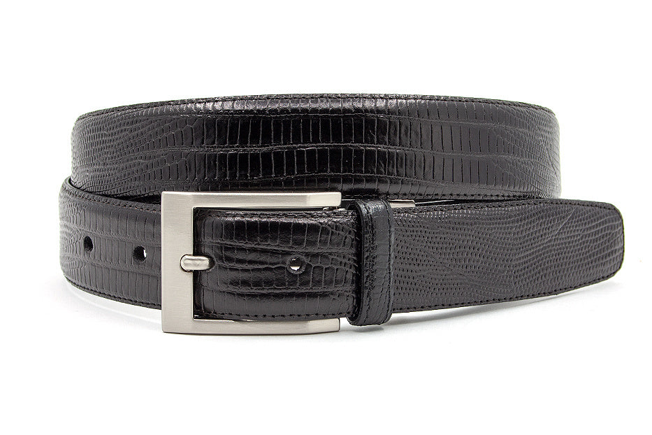 Zwarte pantalon riem