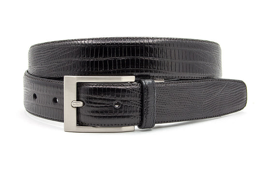 Zwarte pantalon riem