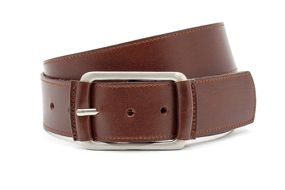 Dames heupriem rood bruin