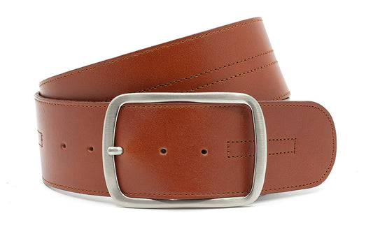 Brede heupriem cognac