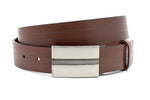 heren pantalon riem bruin leer 3 cm