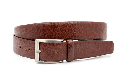 Pantalon riem rood bruin