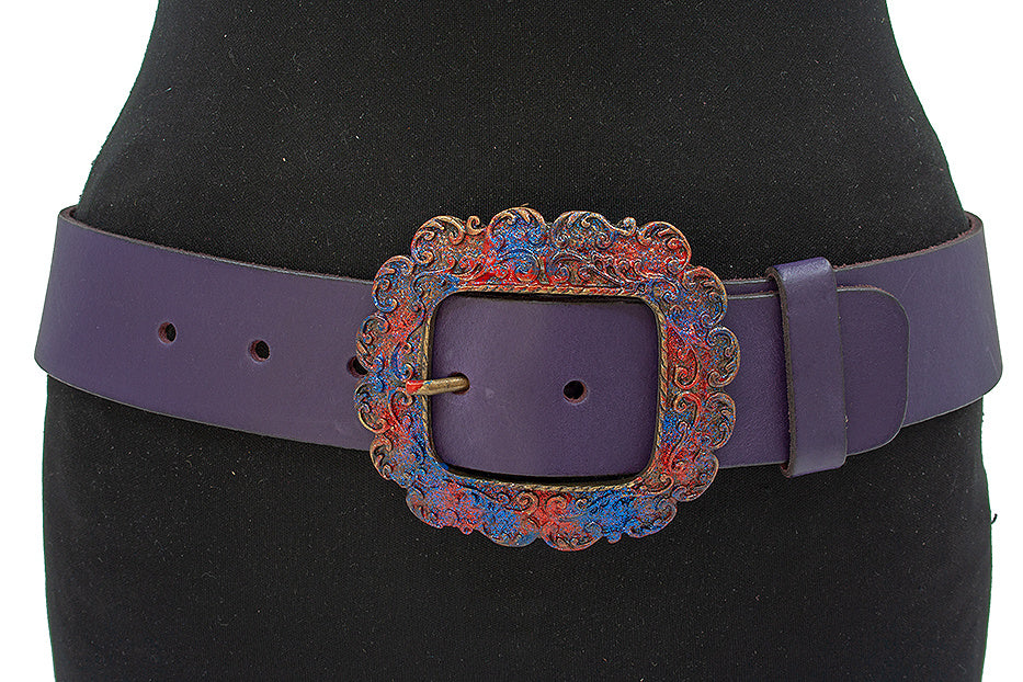 Taille/heupriem paars