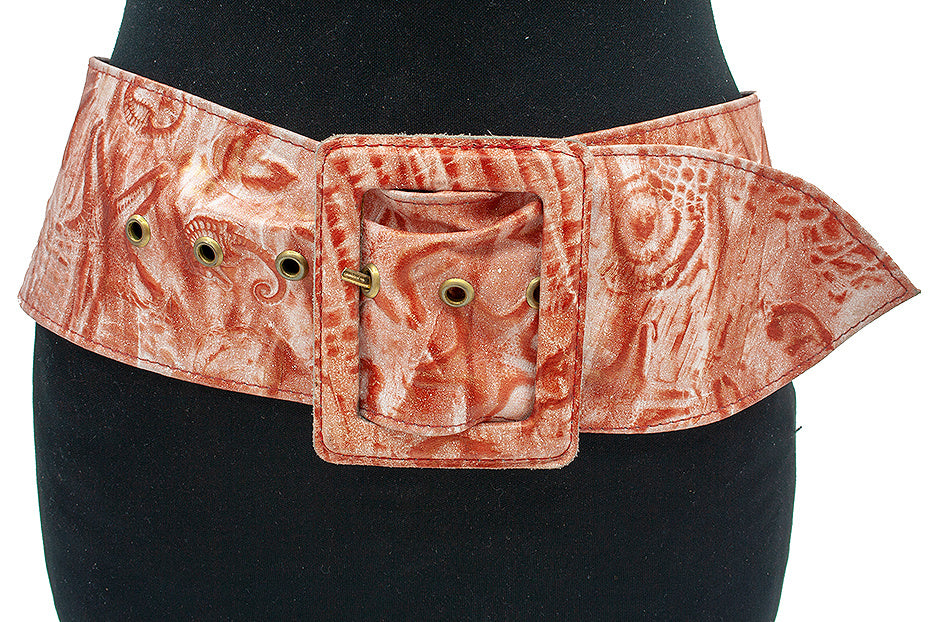 Taille/heup riem brique