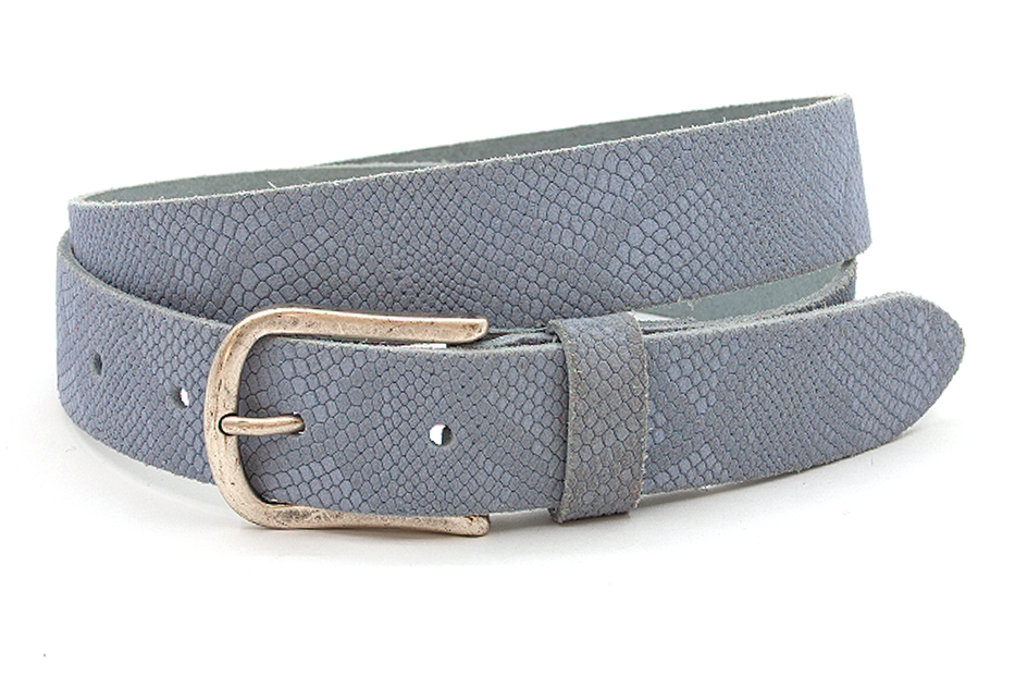 Dames riem lila/bleu