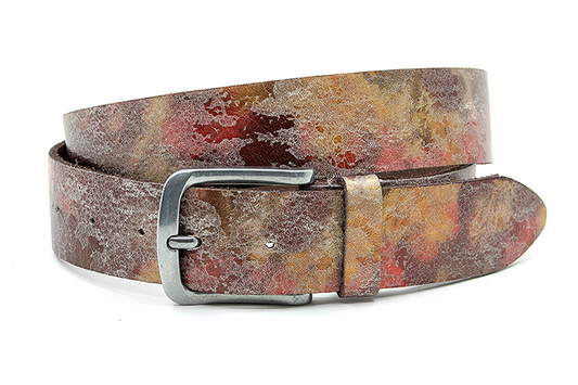 Dames ceintuur roodachtig