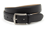 heren pantalon riem zwart leer 3 cm
