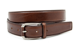 Rood bruine heren broek riem