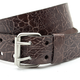 Stoere jeans riem bruin