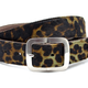 Dames ceintuur bruin leopard