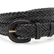 Zwarte  dames vlechtriem