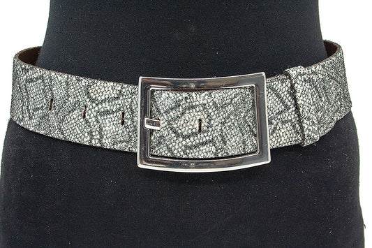 Dames riem met sparkle glitter strass