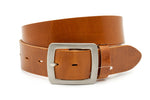 Jeans riem cognac