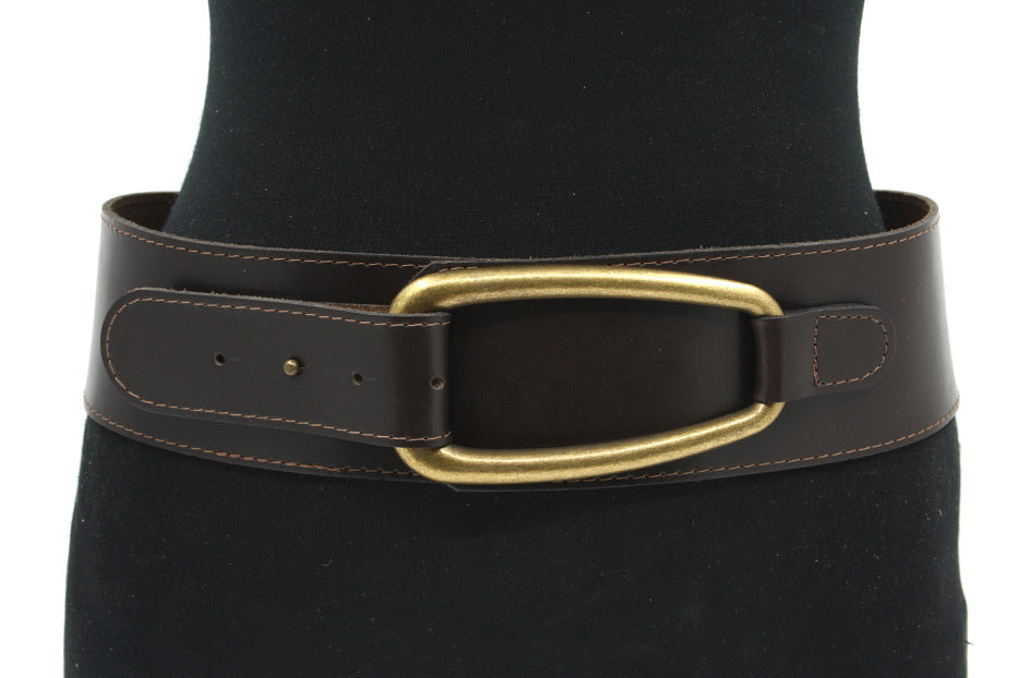 Dames afhangceintuur bruin