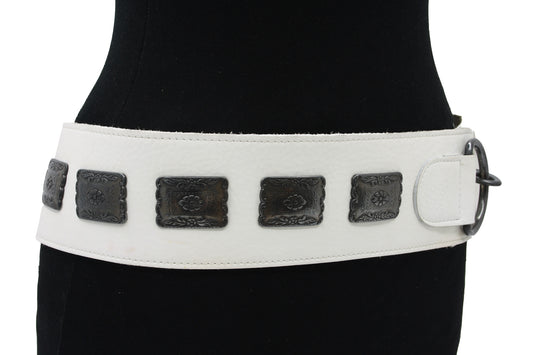 Dames afhangceintuur ijs wit