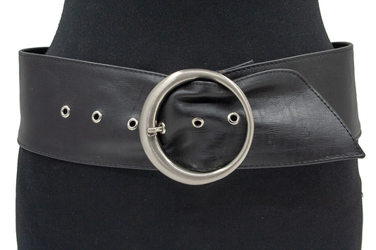 Nappa heupriem zwart