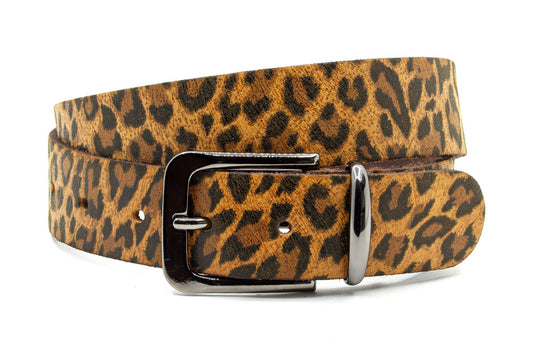 Dames ceintuur leopard look
