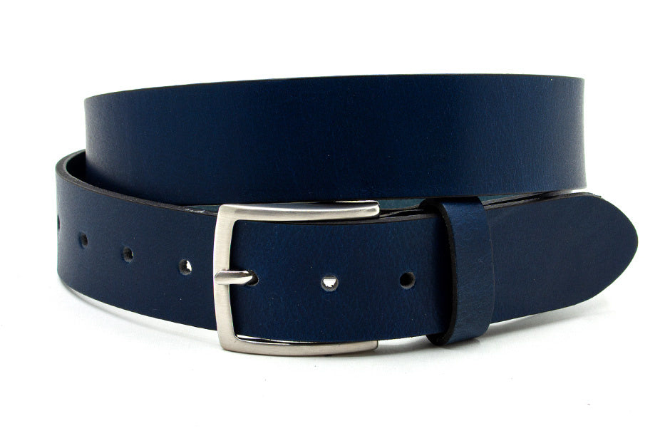 Jeans riem blauw