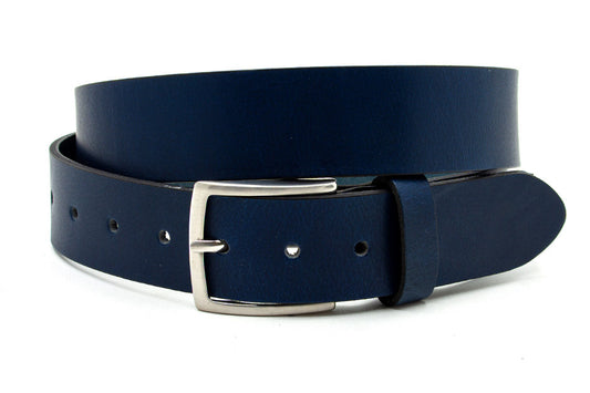 Jeans riem blauw