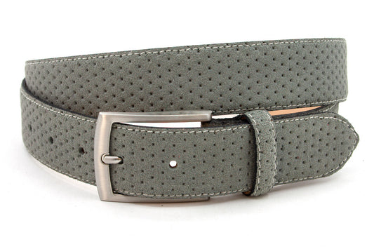 Grijze pantalon riem