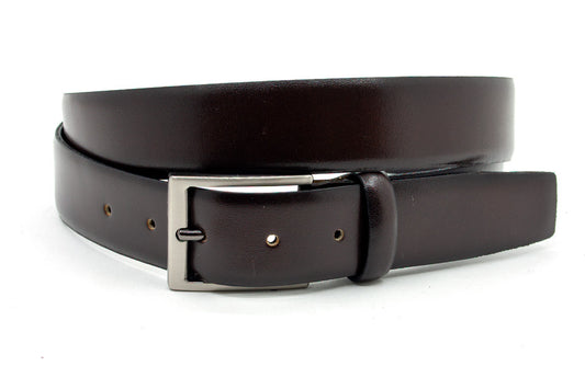 Donkerbruine pantalonriem