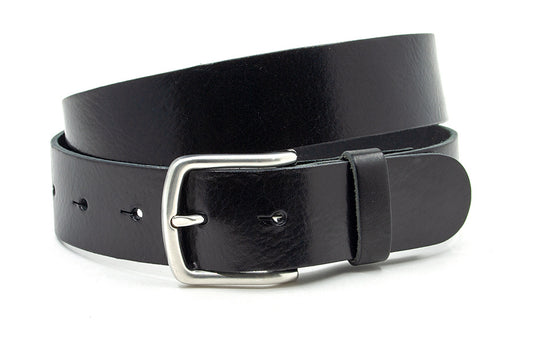 Zwarte unisex riem